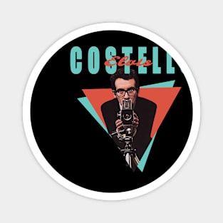 Elvis Costello - Aesthetic Retro Style Magnet